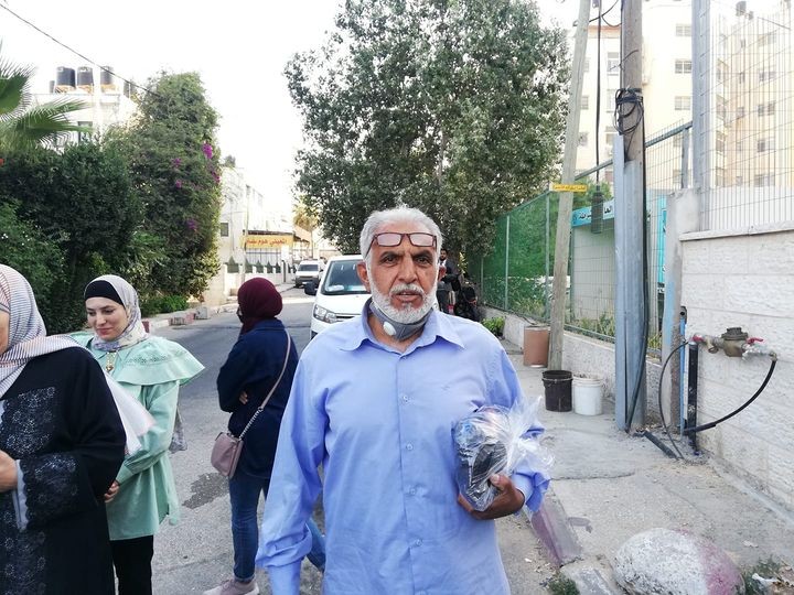 الأفراج عن الناشط #عبدالهادي_أبوشمسية من أمام مركز شرطة رام الله