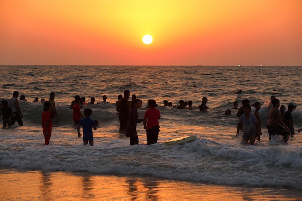 شاطئ غزة