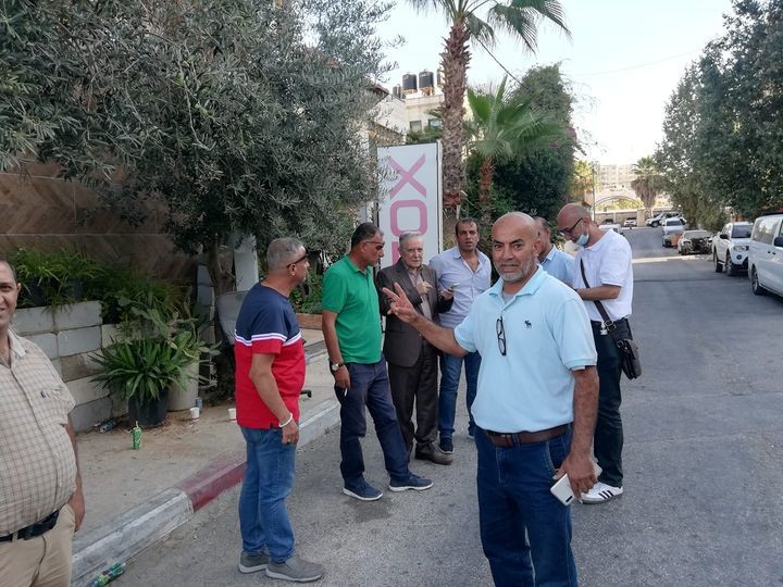 الأن تم الإفراج عن المعتقل الناشط #سالم_قطش من أمام مركز شرطة رام الله