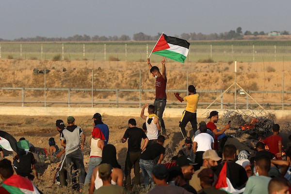 توتر على الحدود شرق مدينة خانيونس جنوب قطاع غزة 54