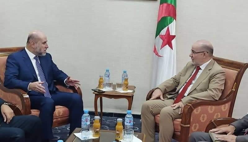 الهباش يبحث مع وزير الشؤون الدينية الجزائري
