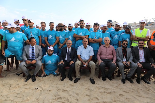 الاتحاد الفلسطيني للشراع والتجديف ينظم بطولة التجديف الأولى على شاطئ بحر غزة برعاية بنك فلسطين 767