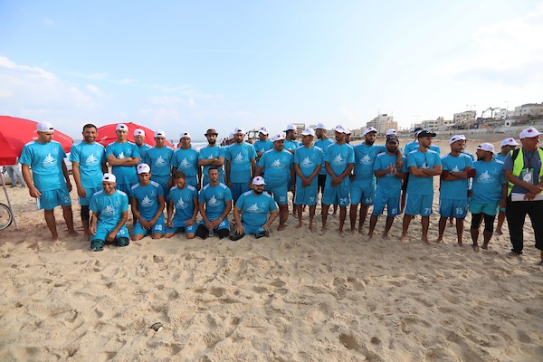 الاتحاد الفلسطيني للشراع والتجديف ينظم بطولة التجديف الأولى على شاطئ بحر غزة برعاية بنك فلسطين 90