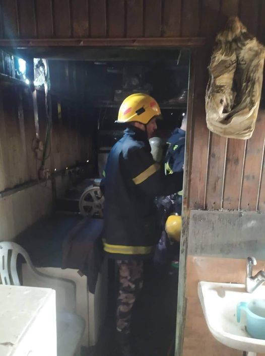 الدفاع المدني يسيطر على حريق مطعم بمدينة طولكرم
