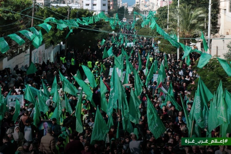 مسيرة حاشدة للحركة غرب غزة 3