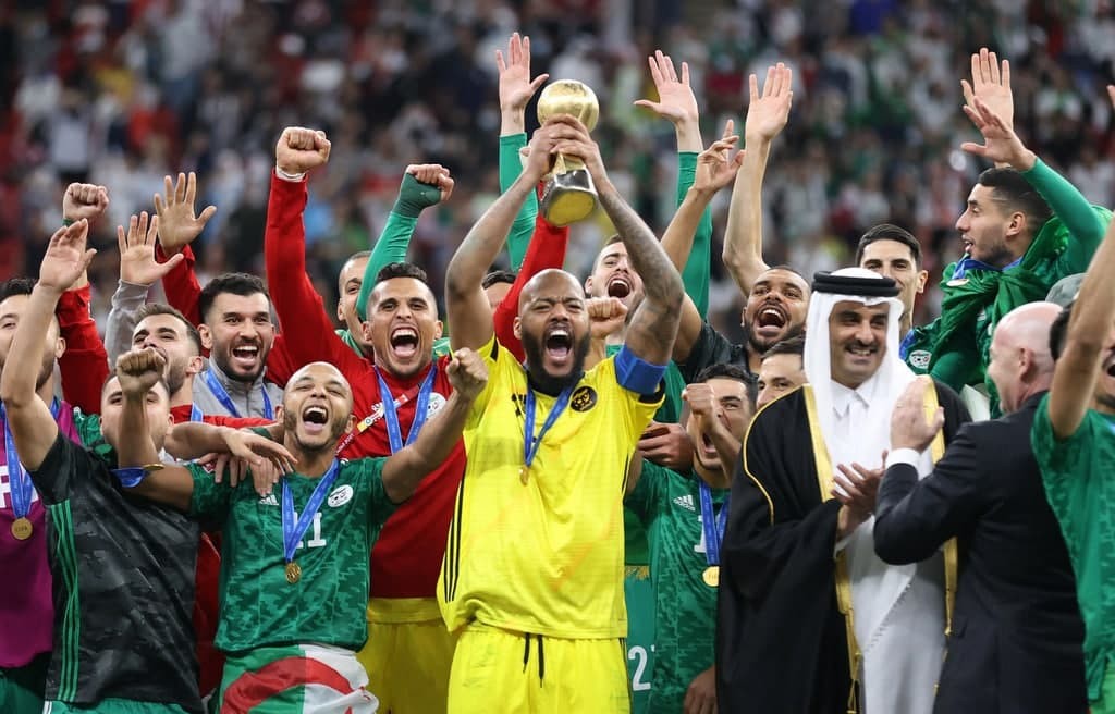الجزائر تتوج بـ #كأس_العرب لأول مرة في تاريخها 3