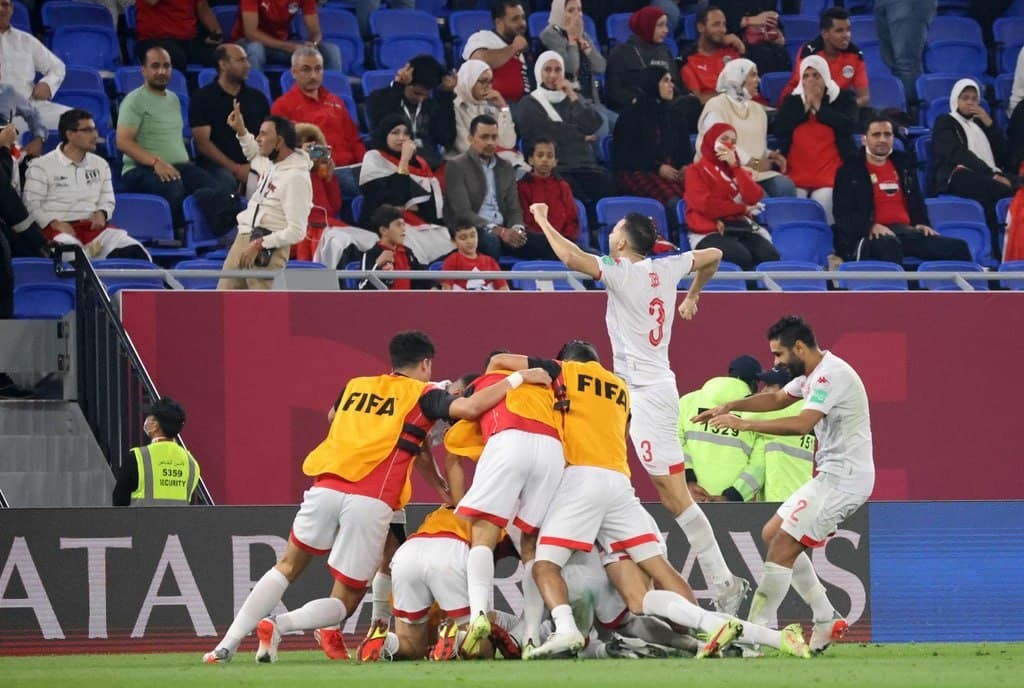 تأهل المنتخب التونسي لكرة القدم للمباراة النهائية لكأس العرب 1