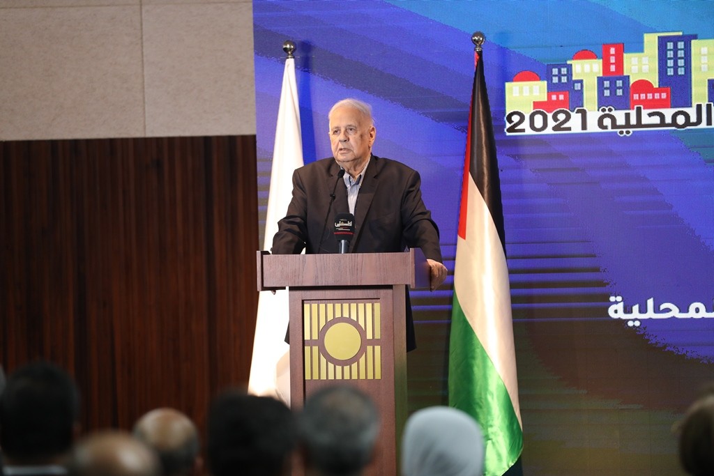 حنا ناصر رئيس لجنة الانتخابات المركزية الفلسطينية