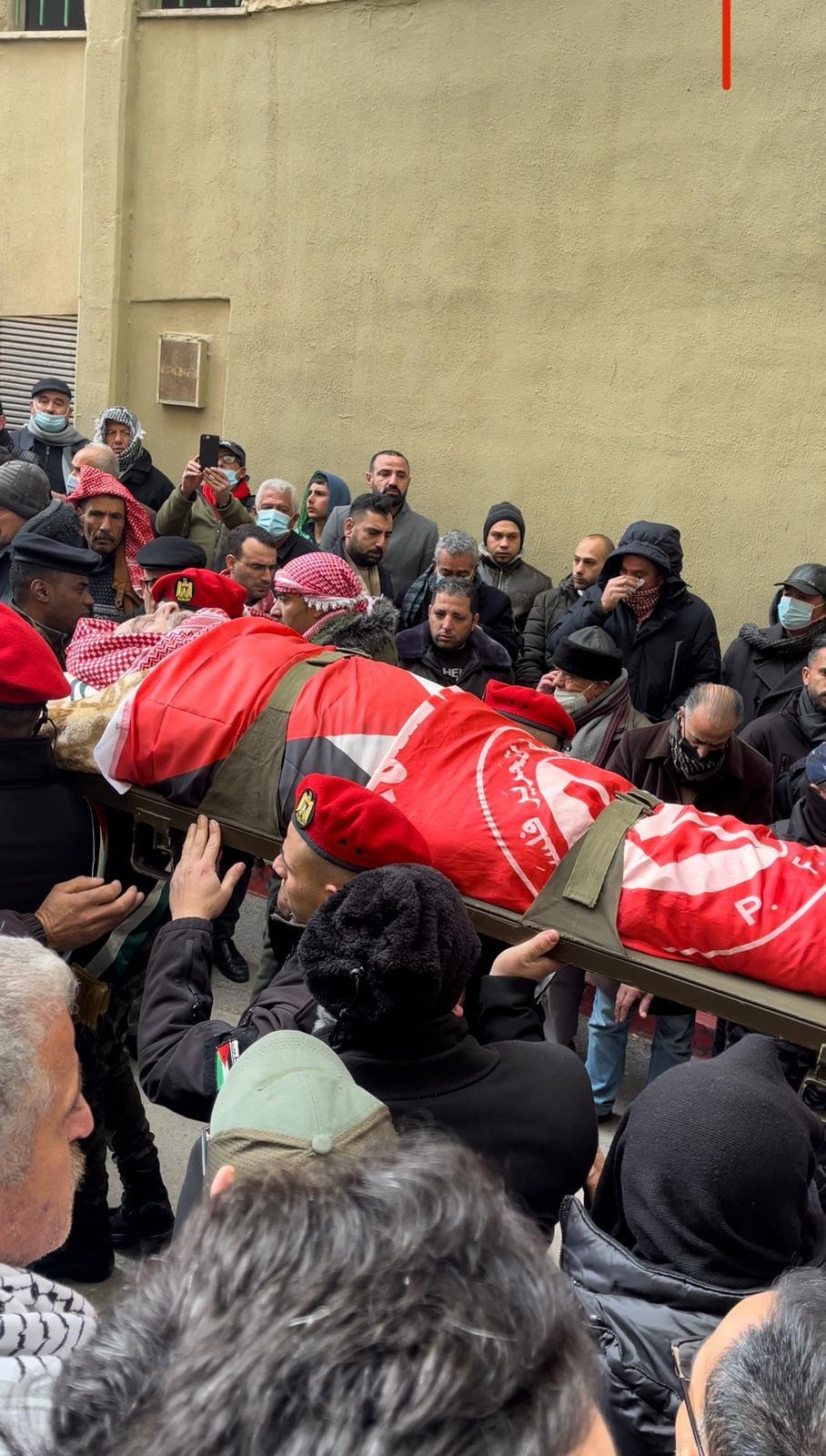 تشييع جثمان القائد الوطني والمناضل الكبير بدران جابر 2