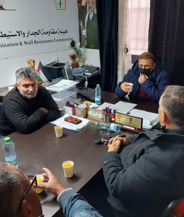 اجتماع لهيئة مقاومة الجدار والاستيطان في محافظة بيت لحم 1