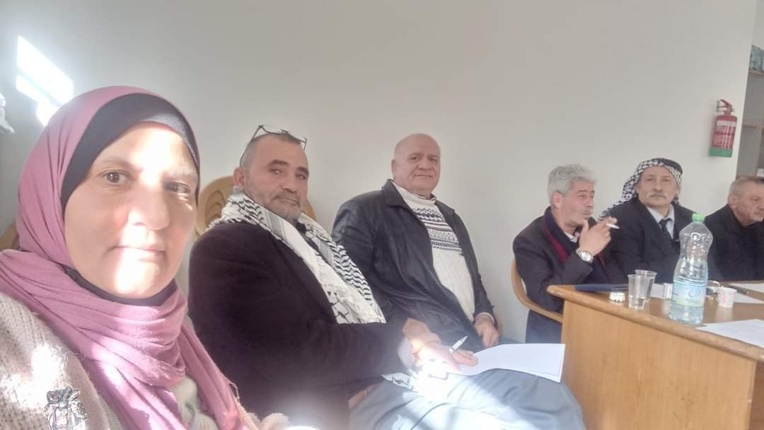 اجتماع في مقر جبهة النضال الشعبي الفلسطيني في الخليل 2