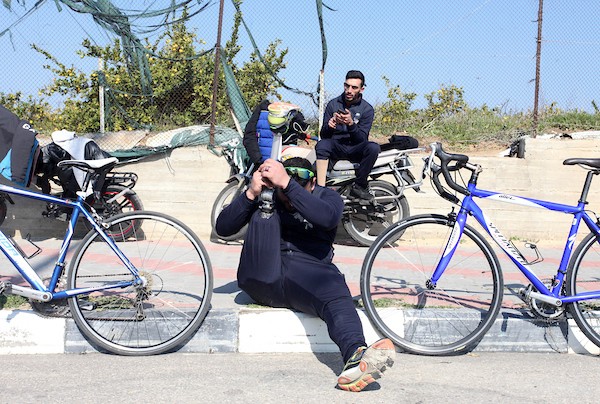 فريق شبابي من مبتوري الاقدام يطمحون بتمثيل فلسطين دوليا في رياضة ركوب الدراجات الهوائية 7