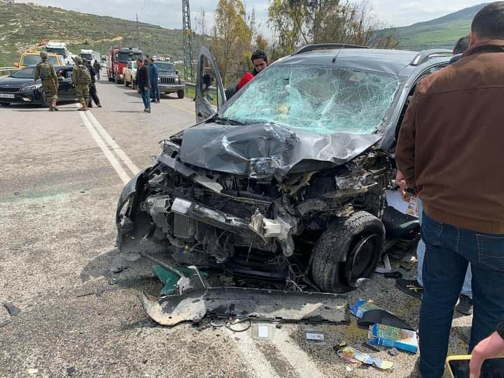 حادث سير مروع قرب جسر مادما جنوب نابلس 1.jpg