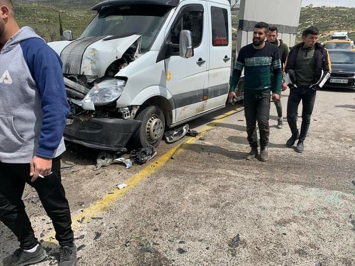 حادث سير مروع قرب جسر مادما جنوب نابلس 4.jpg