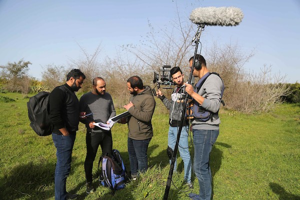 كواليس عمل تصوير مسلسل (شارة نصر - جلبوع) في مدينة غزة والمقرر عرضه في شهر رمضان 2022 14.jpg