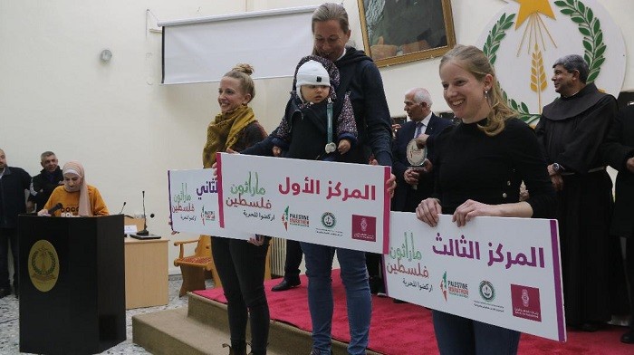 تتويج الفائزين في ماراثون فلسطين الدولي الثامن ببيت لحم 3.jfif
