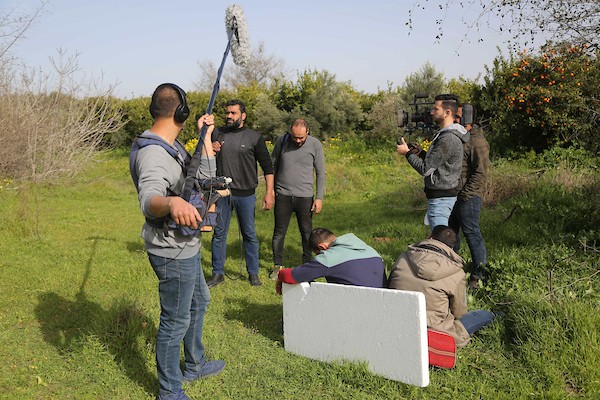 كواليس عمل تصوير مسلسل (شارة نصر - جلبوع) في مدينة غزة والمقرر عرضه في شهر رمضان 2022 6.jpg