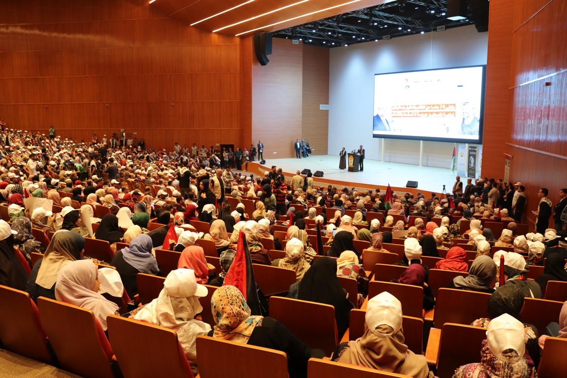 مهرجان جماهيري نظمته شؤون اللاجئين بالمنظمة في  غزة احياء للذكرى (74)  للنكبة  16.JPG