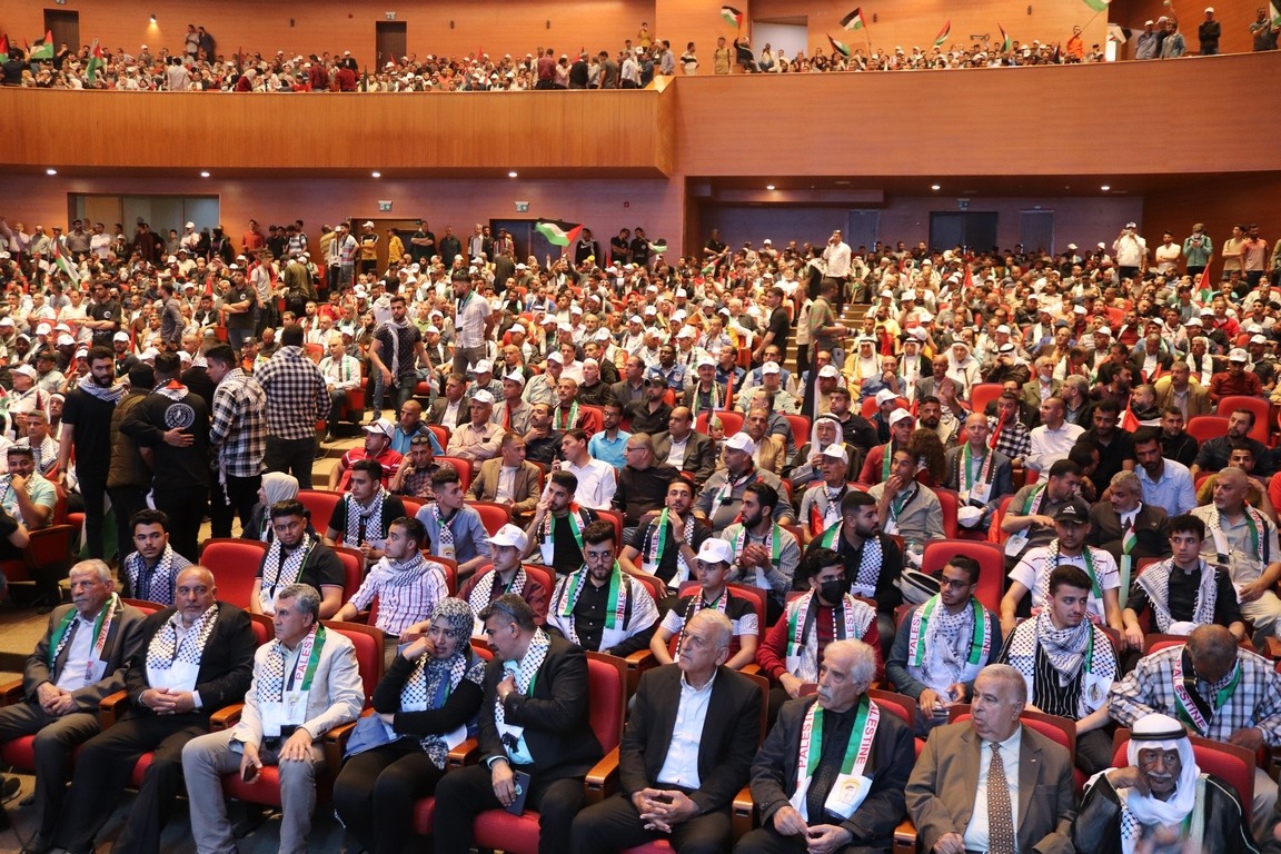 مهرجان جماهيري نظمته شؤون اللاجئين بالمنظمة في  غزة احياء للذكرى (74)  للنكبة  8.JPG