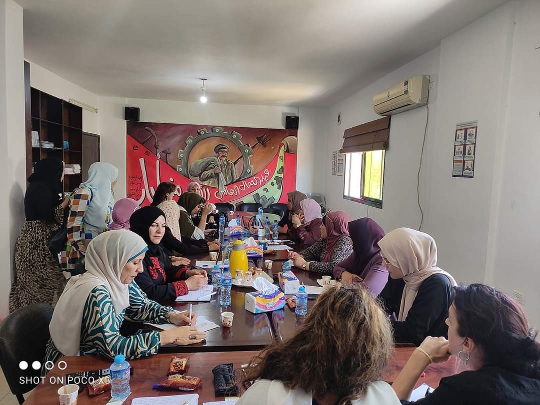اختتام أعمال مؤتمر المرأة  بين غزة وإيطاليا في قطاع غزة بمشاركة الوفد الإيطالي النسوي 11.jpg
