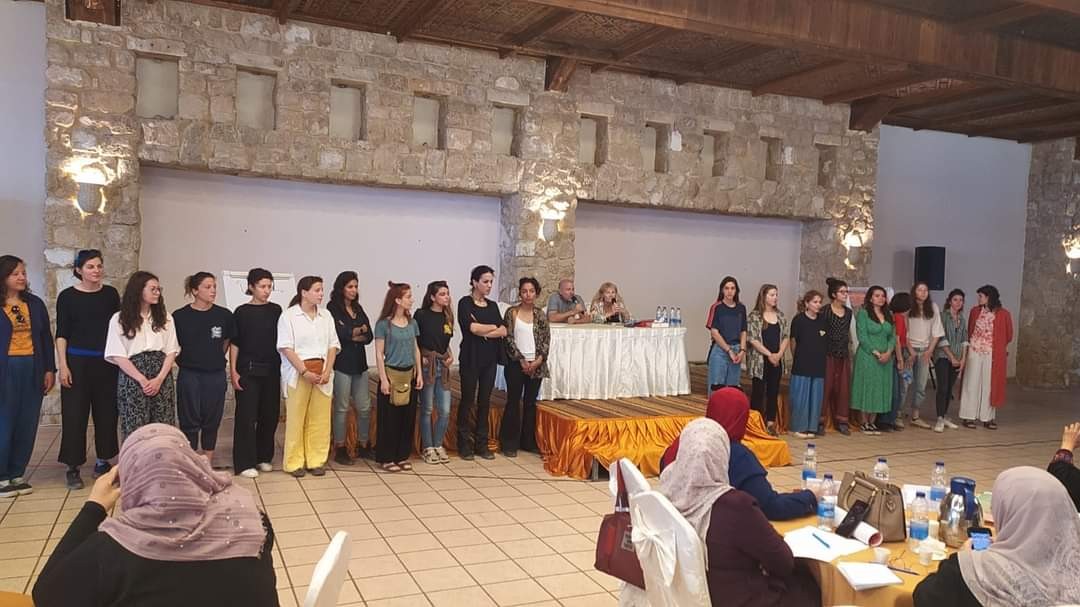 اختتام أعمال مؤتمر المرأة  بين غزة وإيطاليا في قطاع غزة بمشاركة الوفد الإيطالي النسوي 8.jpg