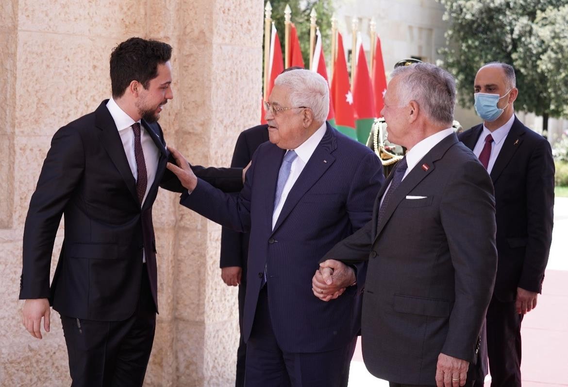 الرئيس محمود عباس يلتقي العاهل الأردني الملك عبد الله الثاني 5.jpg