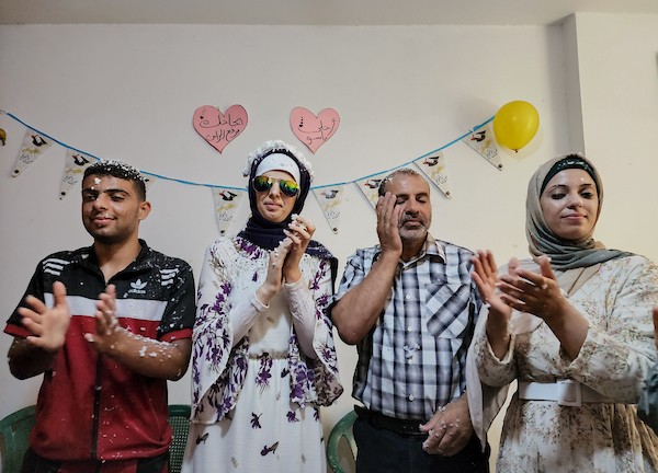 الطالبة الكفيفة ياسمين النجار تحصل على معدل 90.8٪.jpg