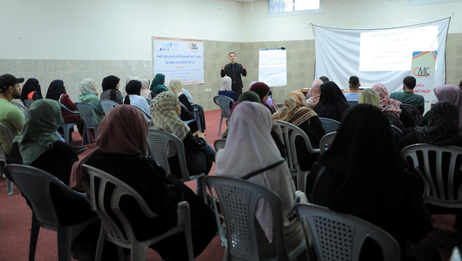 لقاءات توعية حول الحقوق الرقمية والحماية من العنف الإلكتروني في محافظة شمال غزة 1.jpg