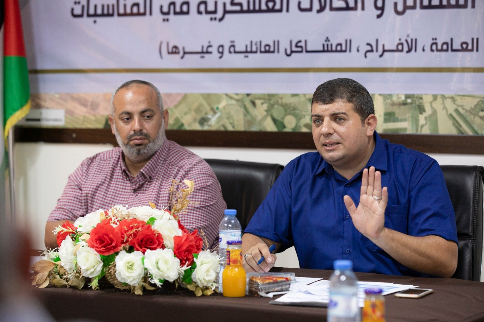 لقاء عقدته وحدة التنسيق الفصائلي بوزارة الداخلية مع منسقي الفصائل والحالات العسكرية بقطاع غزة 7.jpeg