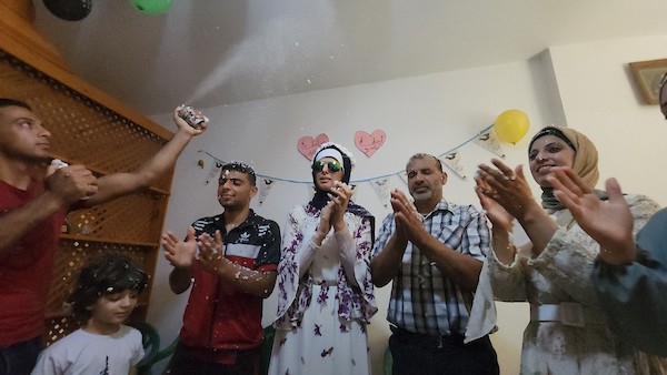 الطالبة الكفيفة ياسمين النجار تحصل على معدل 90.8٪ 3.jpg