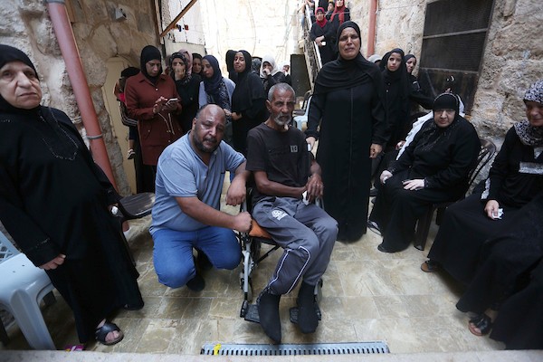 فلسطينيون يشيعون جثمان الشهيد محمد عرايشي الذي استشهد متأثرا بجروحه الخطيرة التي أصيب بها قبل حوالي أسبوعين في نابلس 12.jpg