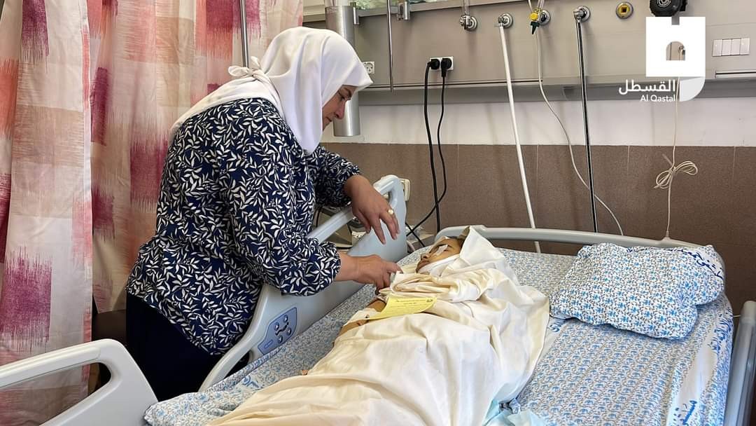 طفلة الفلسطينية ليان الشاعر عقب ارتقائها جراء إصابتها بالعدوان الأخير على قطاع غزة 5.jpg