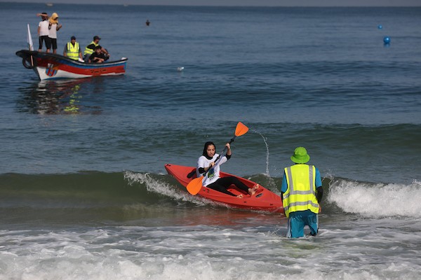 الاتحاد الفلسطيني للشراع والتجديف ينظم (بطولة التجديف الشاطئية الأولى) على شاطئ غزة برعاية شركة جوال 20.jpg