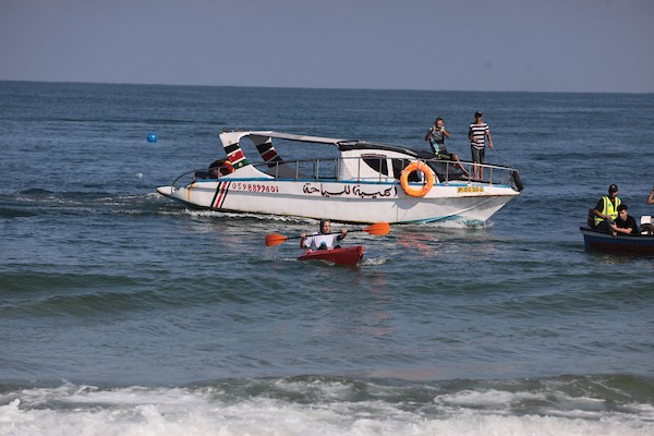 الاتحاد الفلسطيني للشراع والتجديف ينظم (بطولة التجديف الشاطئية الأولى) على شاطئ غزة برعاية شركة جوال 76.jpg