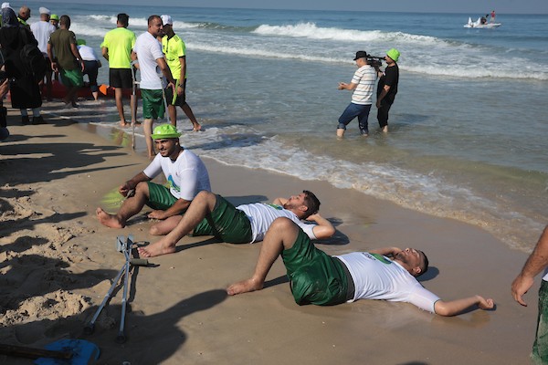 الاتحاد الفلسطيني للشراع والتجديف ينظم (بطولة التجديف الشاطئية الأولى) على شاطئ غزة برعاية شركة جوال 34.jpg