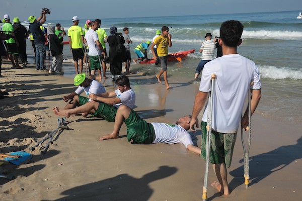الاتحاد الفلسطيني للشراع والتجديف ينظم (بطولة التجديف الشاطئية الأولى) على شاطئ غزة برعاية شركة جوال 36.jpg
