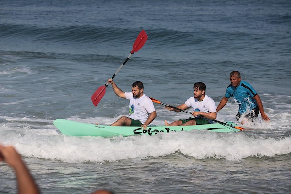 الاتحاد الفلسطيني للشراع والتجديف ينظم (بطولة التجديف الشاطئية الأولى) على شاطئ غزة برعاية شركة جوال 7(1).jpg