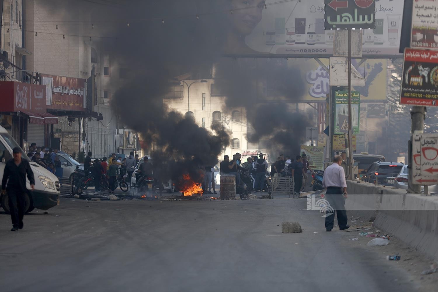 إضراب في كفر عقب شمال القدس إسنادا لمخيم شعفاط وبلدة عناتا 11.jpg