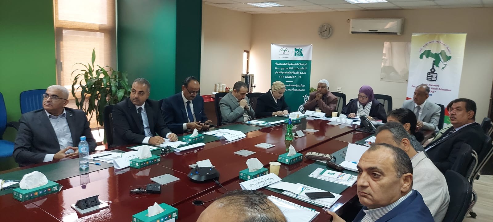 اجتماع الجمعية العمومية للشبكة العربية لمحو الأمية وتعليم الكبار في القاهرة 6.jpg