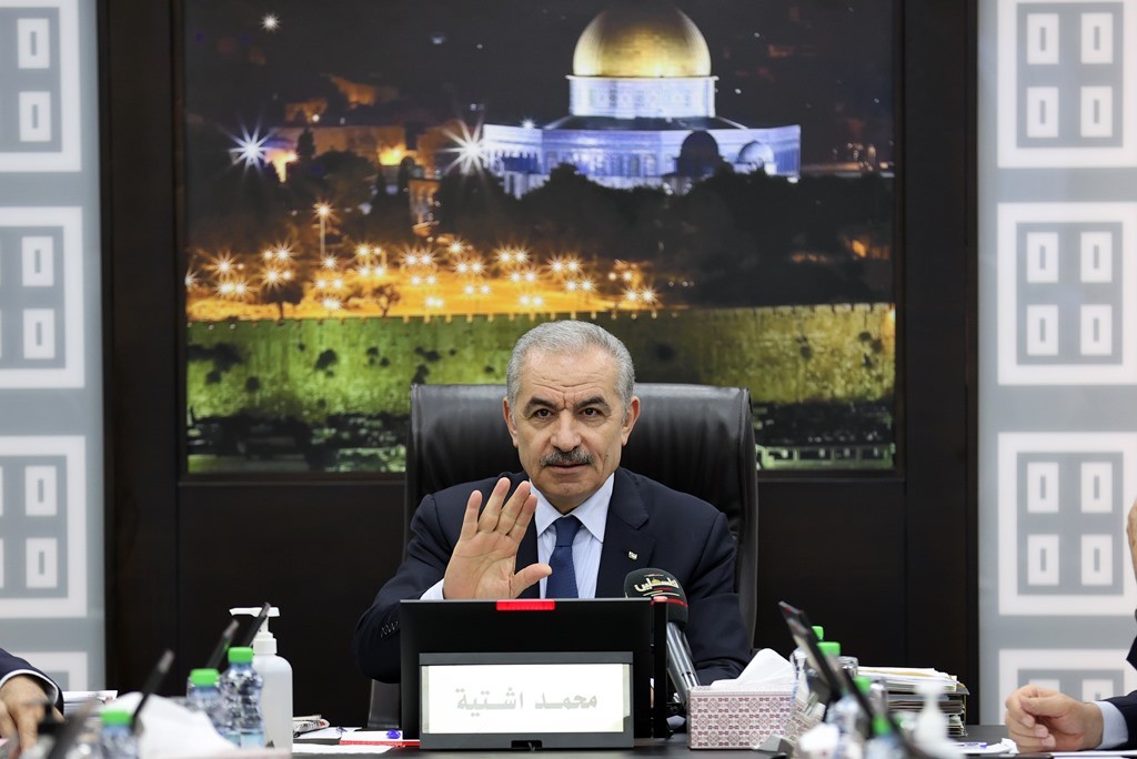 جلسة مجلس الوزراء الفلسطيني رقم (180)