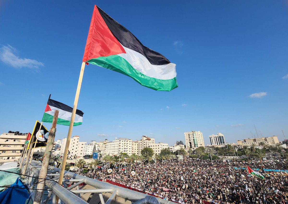 أنصار حركة الجهاد الإسلامي يشاركون في احتفال بمناسبة الذكرى الـ 35 لانطلاق الحركة في مدينة غزة 16.jpg