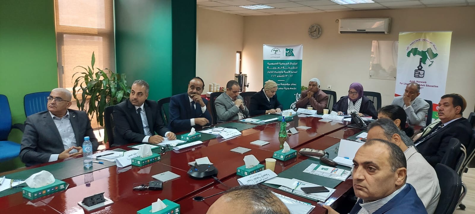 اجتماع الجمعية العمومية للشبكة العربية لمحو الأمية وتعليم الكبار في القاهرة 2.jpg