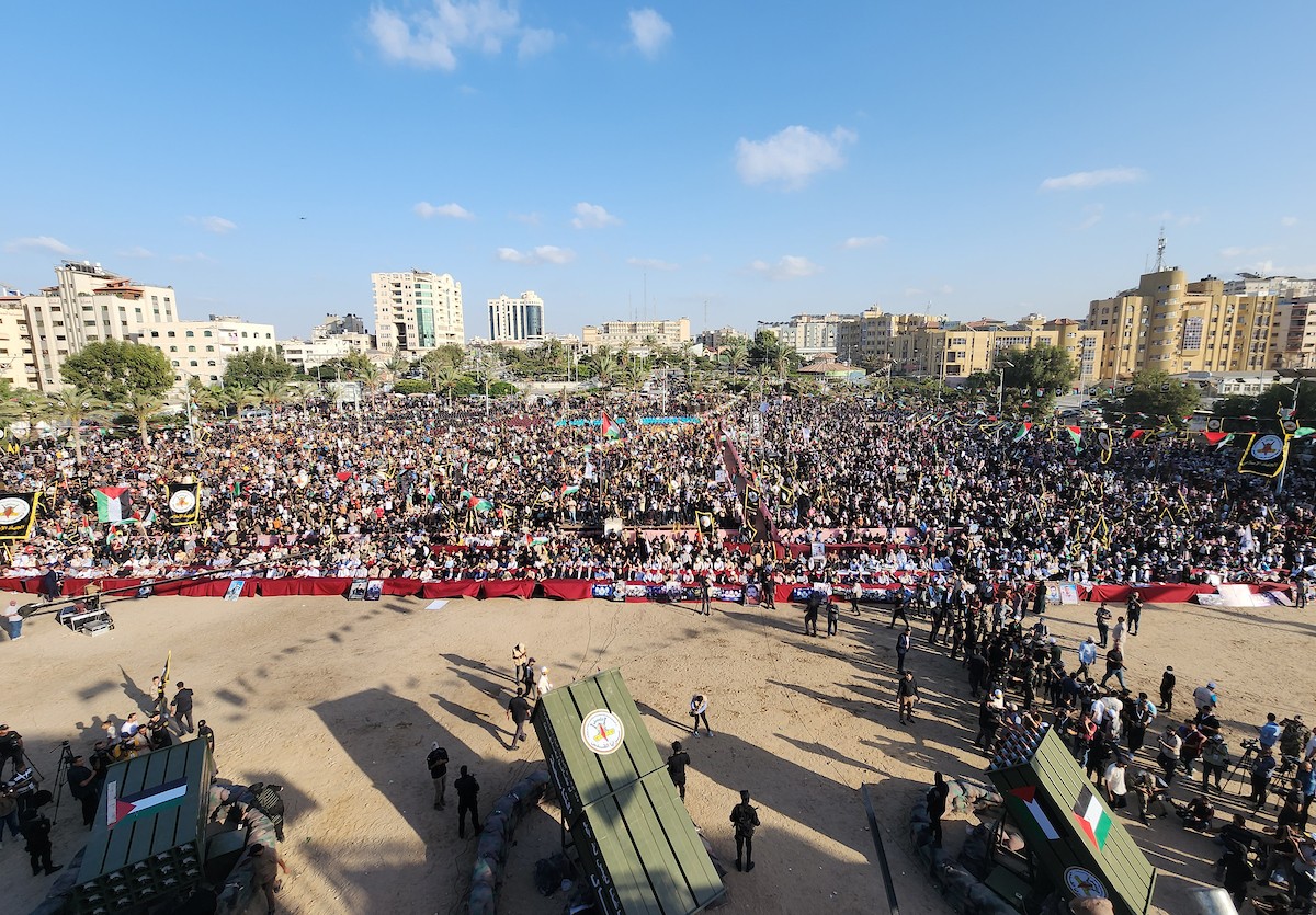 أنصار حركة الجهاد الإسلامي يشاركون في احتفال بمناسبة الذكرى الـ 35 لانطلاق الحركة في مدينة غزة 24.jpg