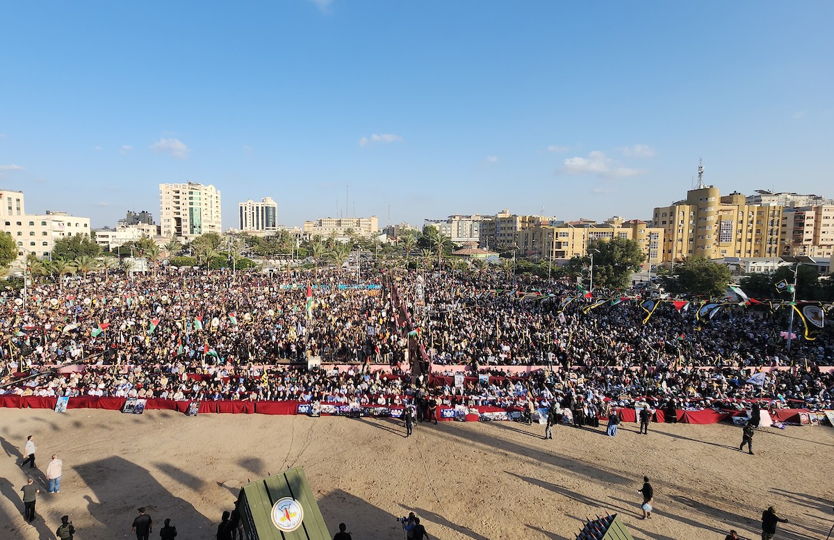 أنصار حركة الجهاد الإسلامي يشاركون في احتفال بمناسبة الذكرى الـ 35 لانطلاق الحركة في مدينة غزة 87.jpg