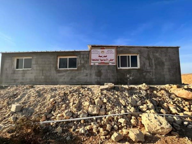 الاحتلال يهدم مدرسة إصفي الأساسية المختلطة في مسافر يطا جنوب الخليل 3.jpg