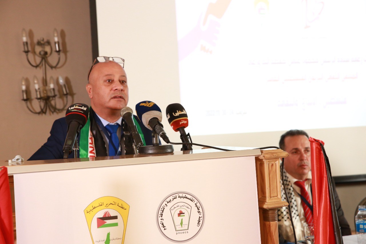 اللجنة الوطنية الفلسطينية للتربية والثقافة وشؤون اللاجئين تطلقان فعاليات الملتقى الثقافي العاشر في بيروت.jpg