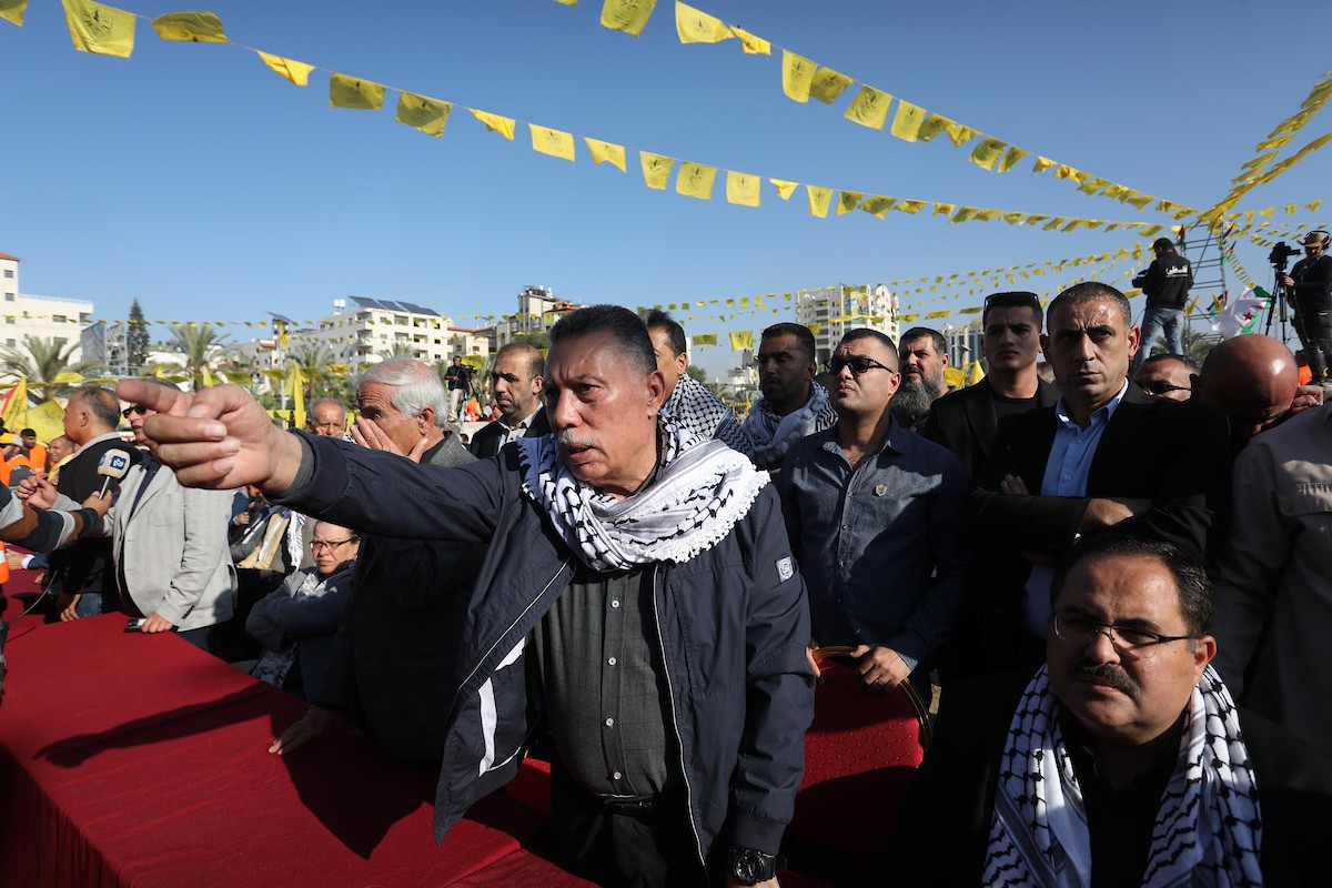 أنصار حركة فتح يشاركون في مهرجان مركزي في الذكرى الـ 18 لاستشهاد الرئيس الفلسطيني الراحل ياسر عرفات في غزة 665.jpg