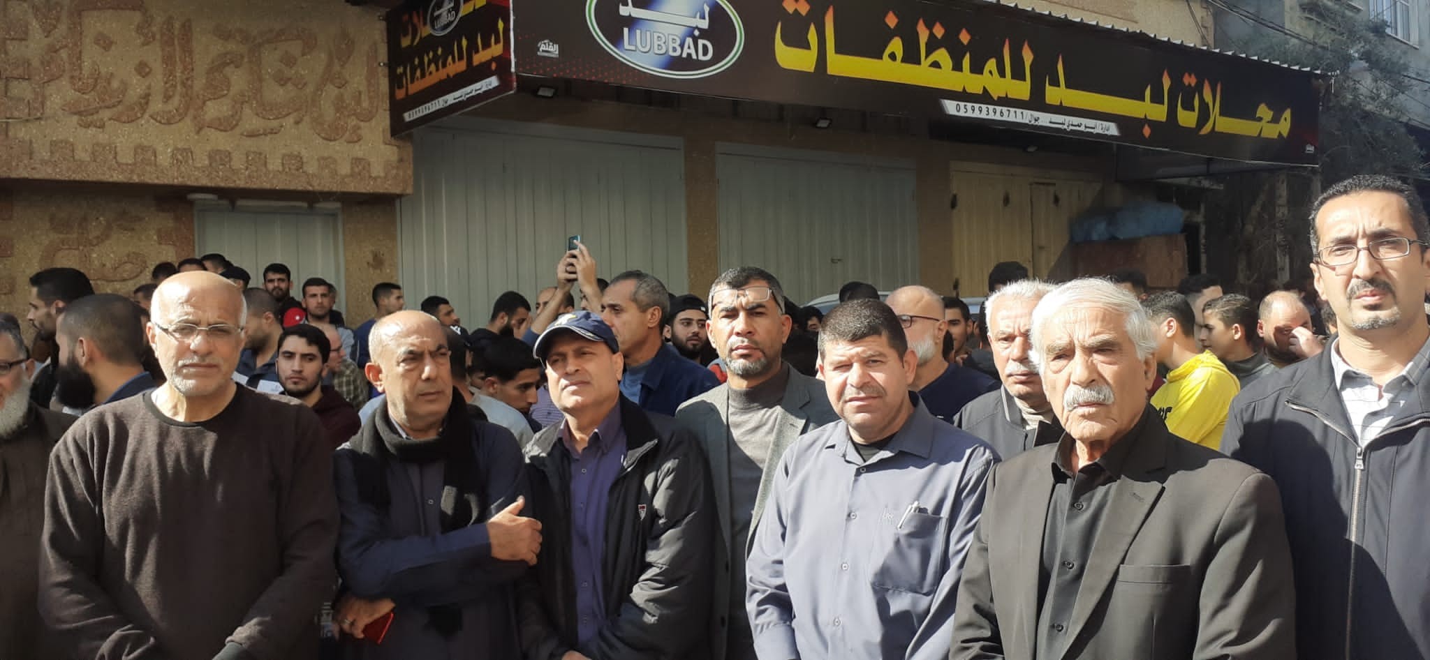 التجمع الفلسطيني للوطن و الشتات يشارك في تشيع جثامين عائلة أبو ريا شمال قطاع غزة 7.jpg