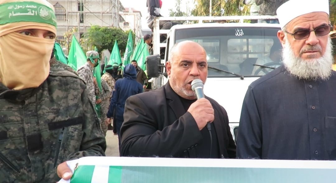 حماس في النصيرات تنظم مسيراً عسكرياً.jpeg