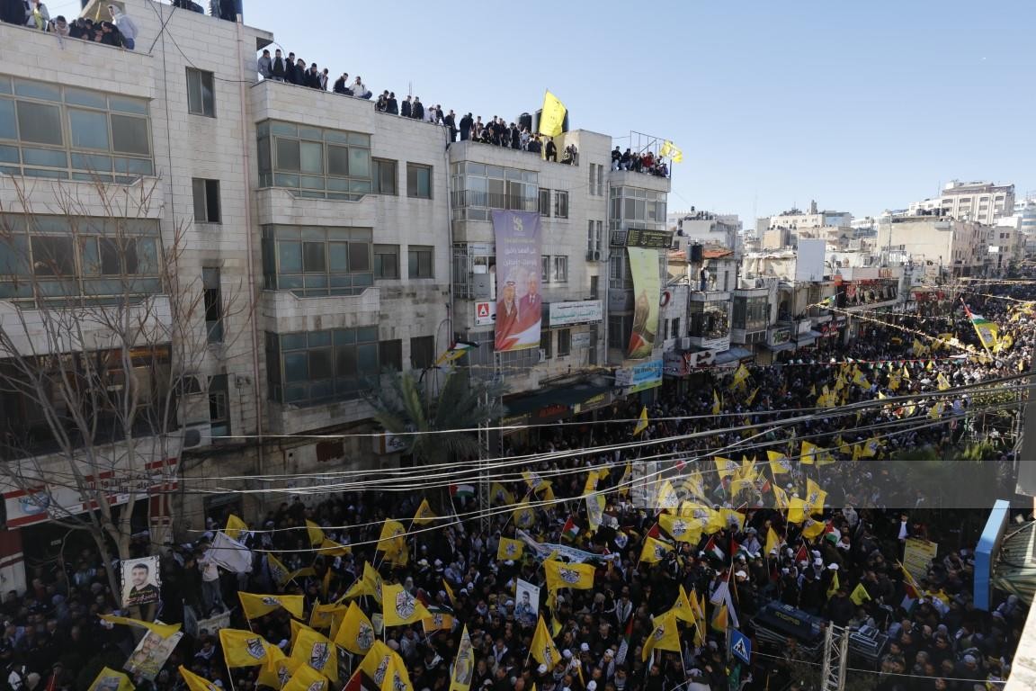 المهرجان المركزي لإحياء الذكرى الـ58 لانطلاقة الثورة وحركة فتح.. تصوير - وفا 22.jpg